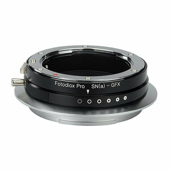 Fotodiox Pro Lens Mount Adapter for Sony Alpha A-Mount DSLR to Fujifilm G-Mount GFX SnyA-GFX-Pro